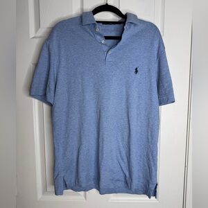 Polo by Ralph Lauren Men's Baby Blue Polo Shirt Size L‎